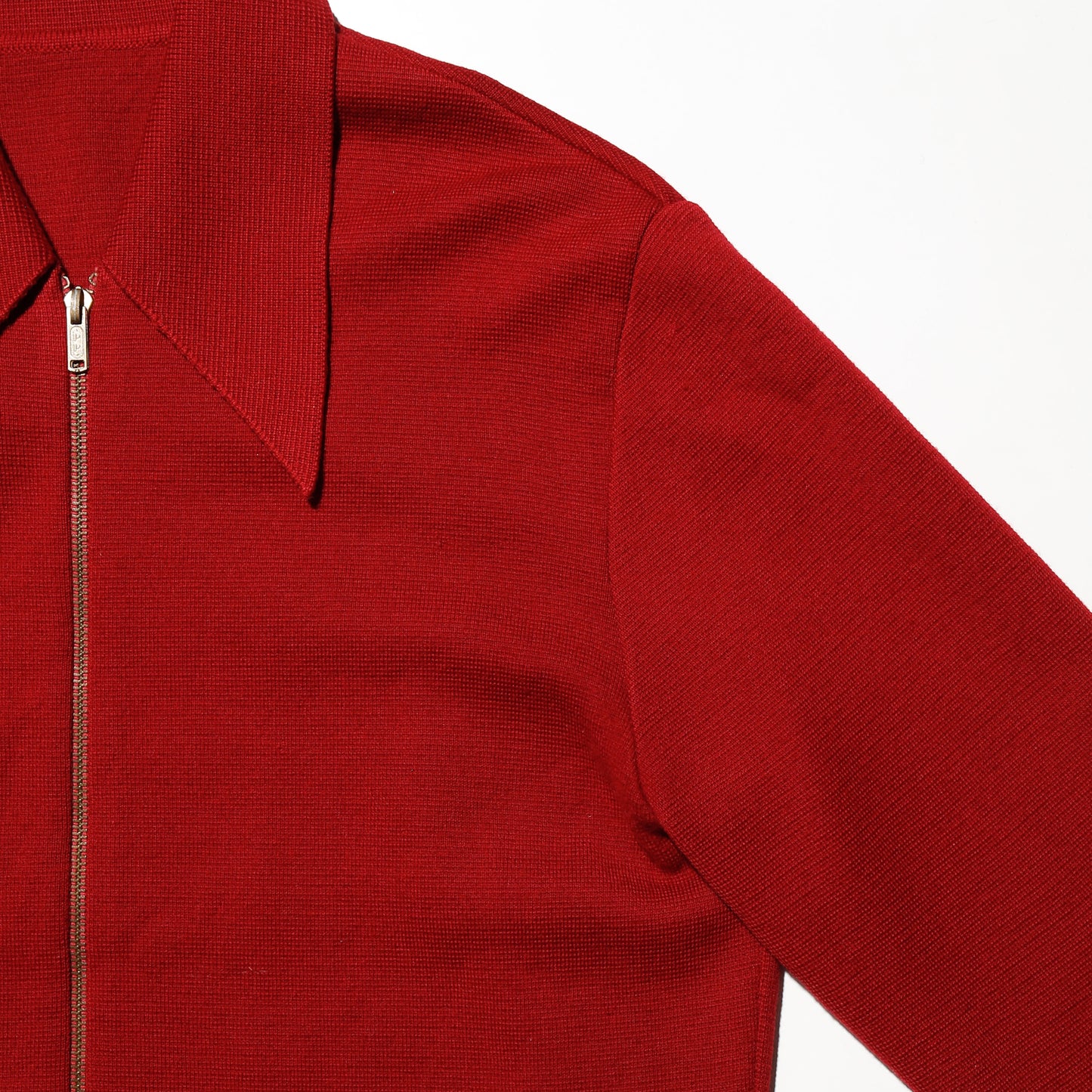 vintage 70's knit shirt jacket