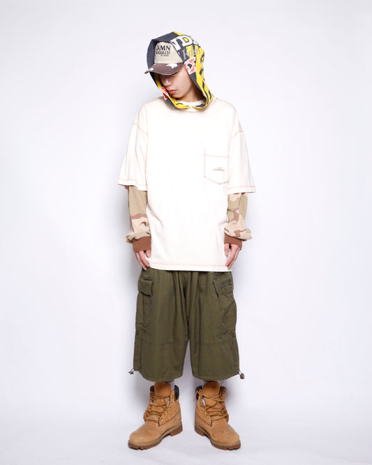 *one-off hybrid hoodie