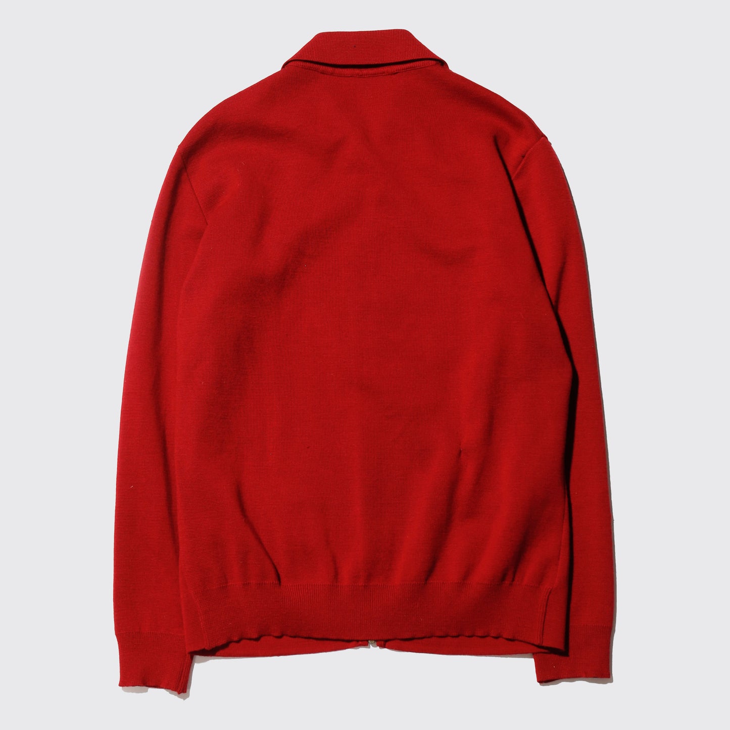 vintage 70's knit shirt jacket