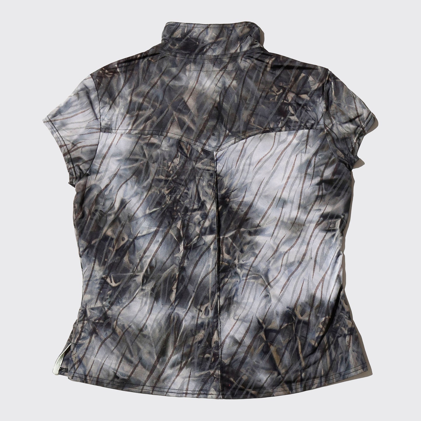 vintage water camo cycling shirt