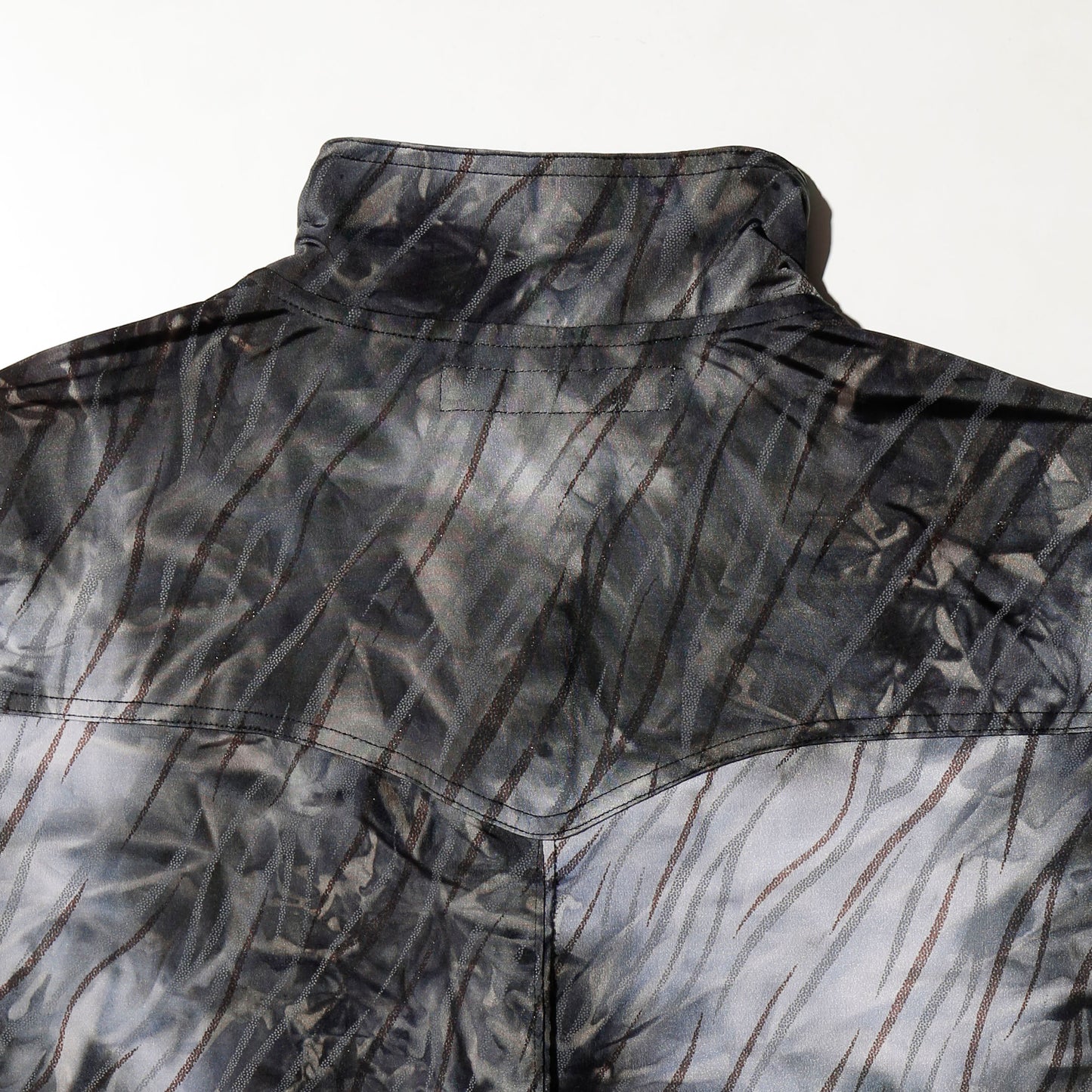 vintage water camo cycling shirt