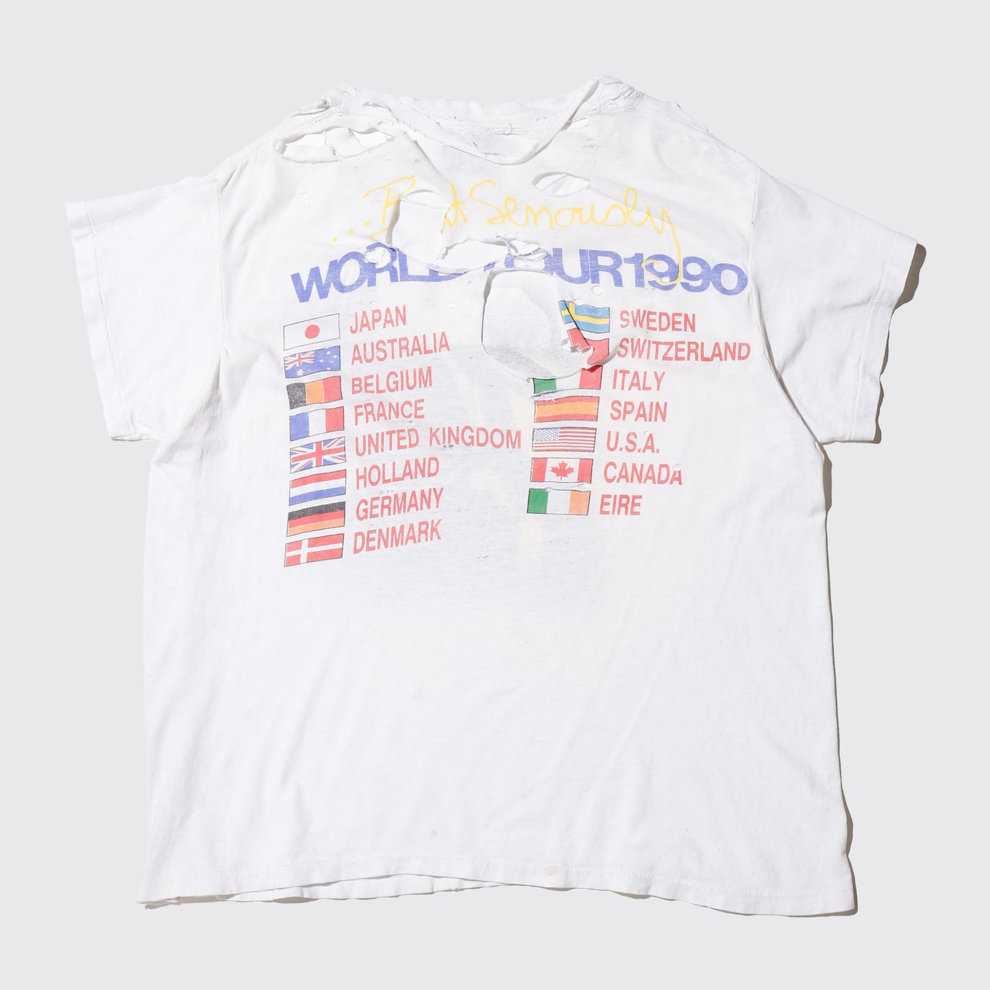 "TEEN SMOKER" vintage reprint t-shirt