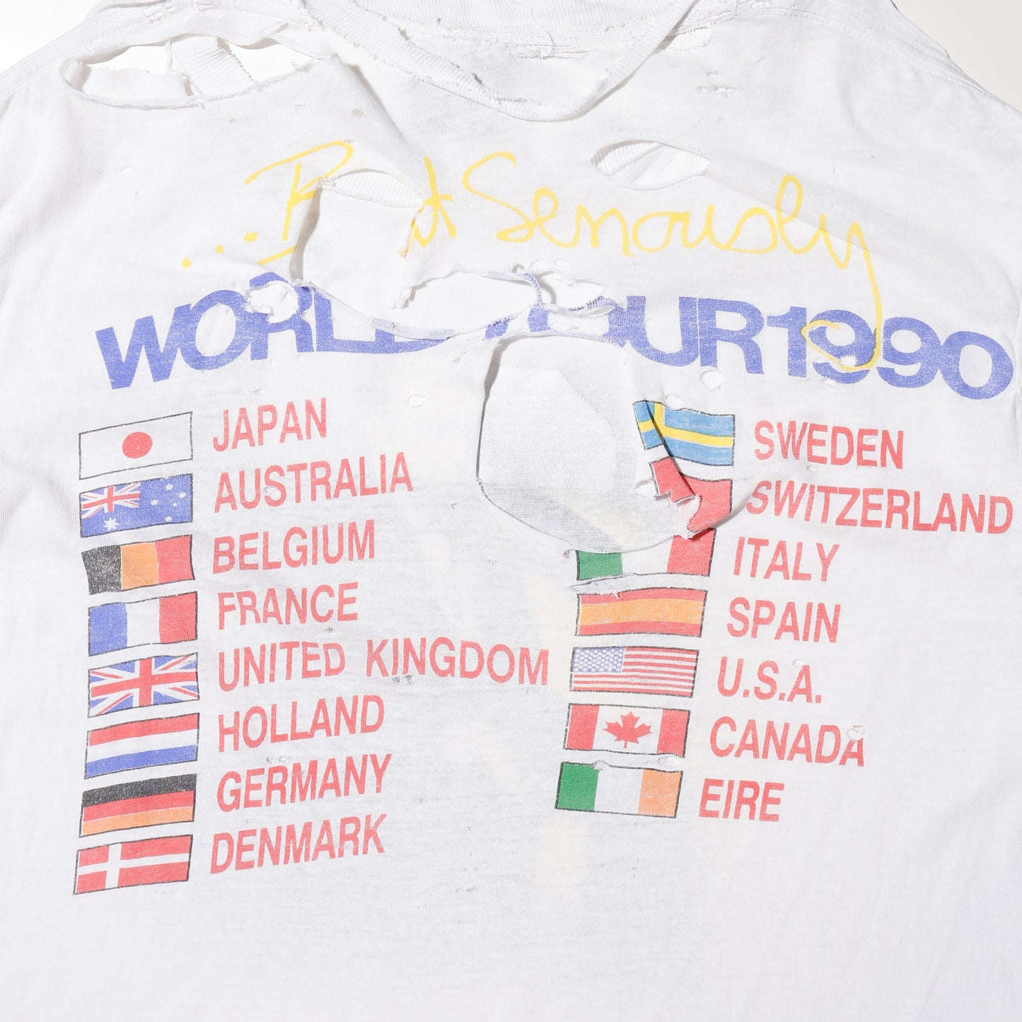 "TEEN SMOKER" vintage reprint t-shirt
