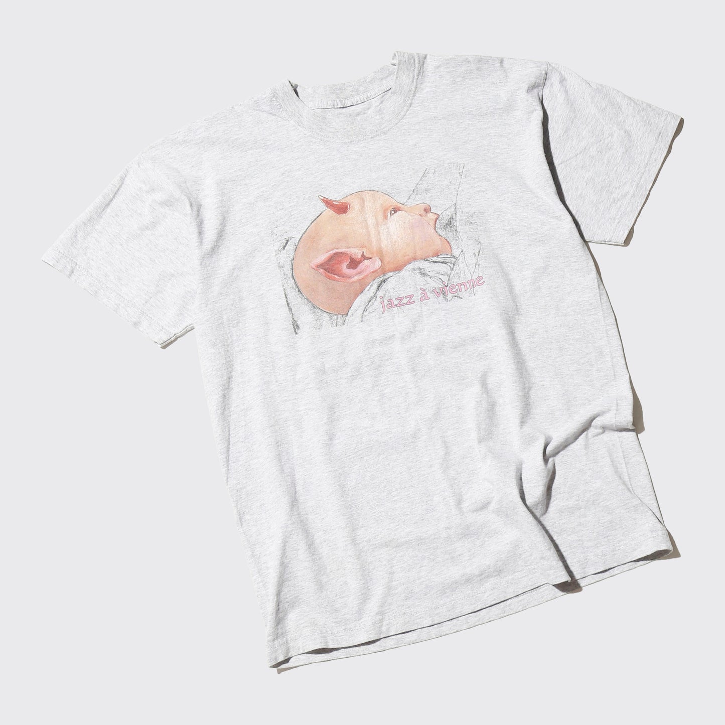 vintage 00's  "jazz à vienne" devil baby t-shirt