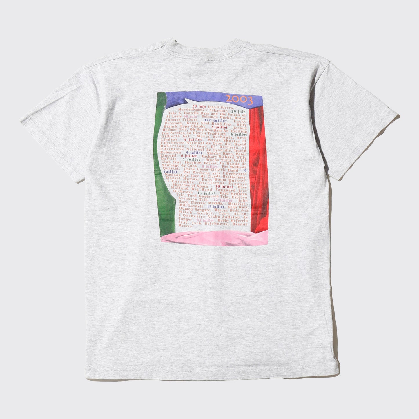 vintage 00's  "jazz à vienne" devil baby t-shirt