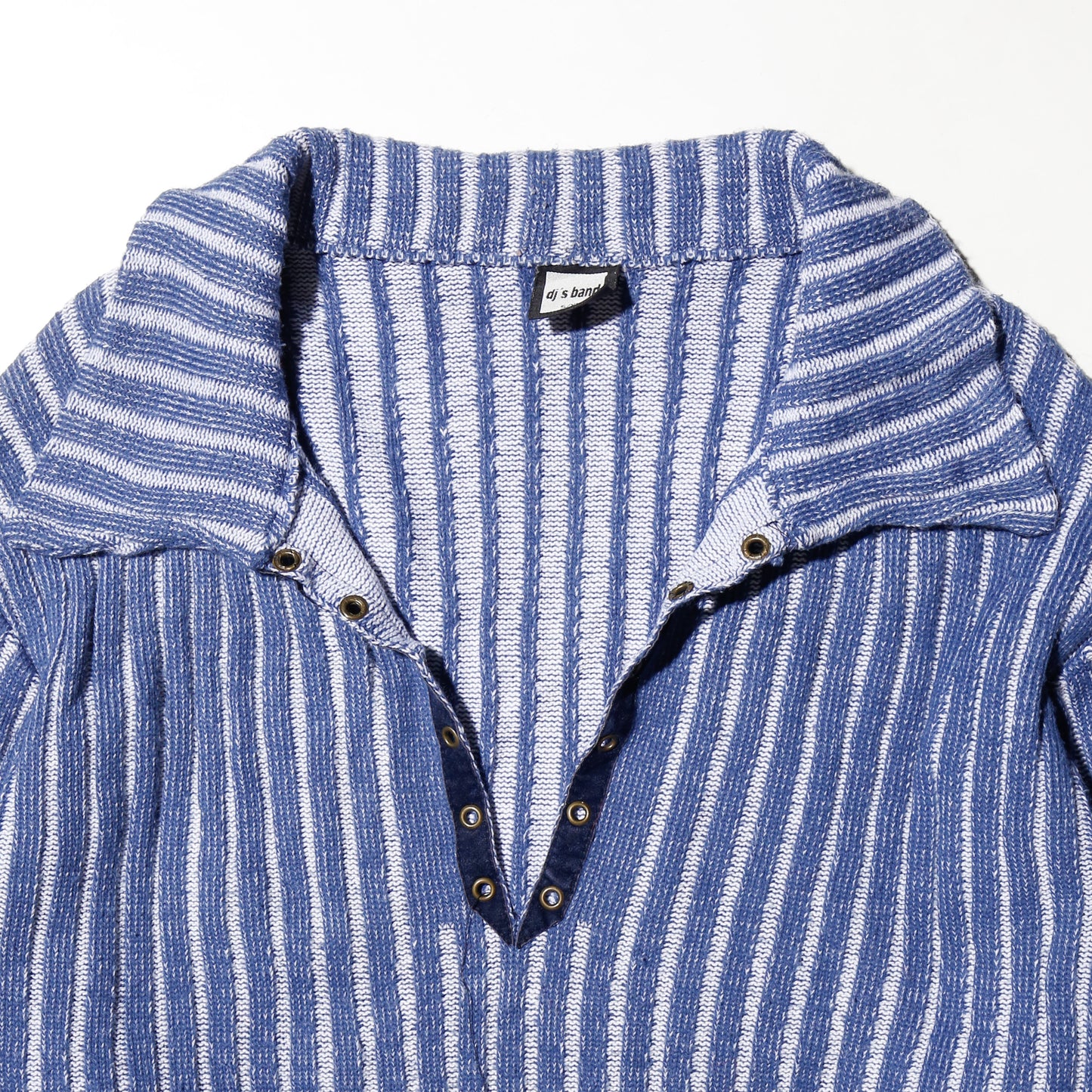 vintage eyelet skipper ribbed sweater