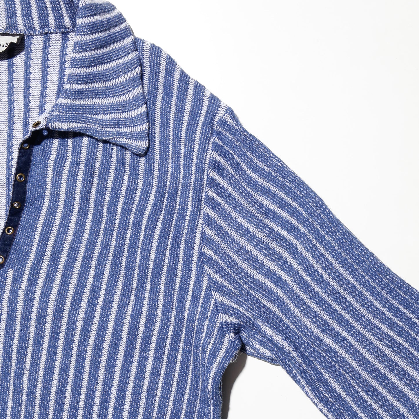 vintage eyelet skipper ribbed sweater