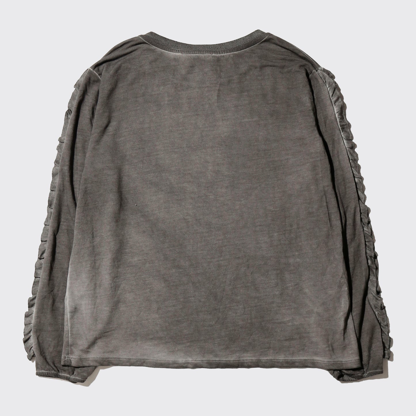 vintage acid ruffle line cut sew