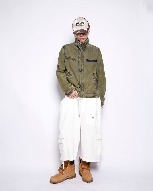 vintage acid riding jacket