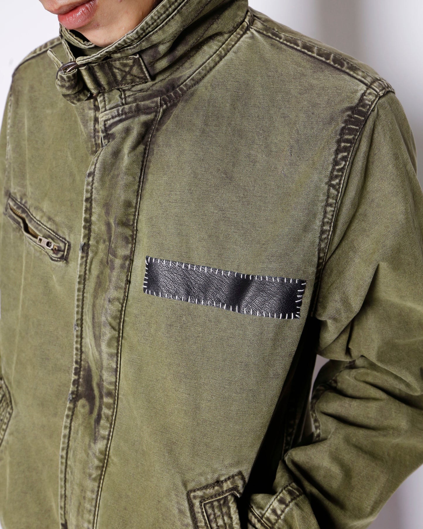 vintage acid riding jacket