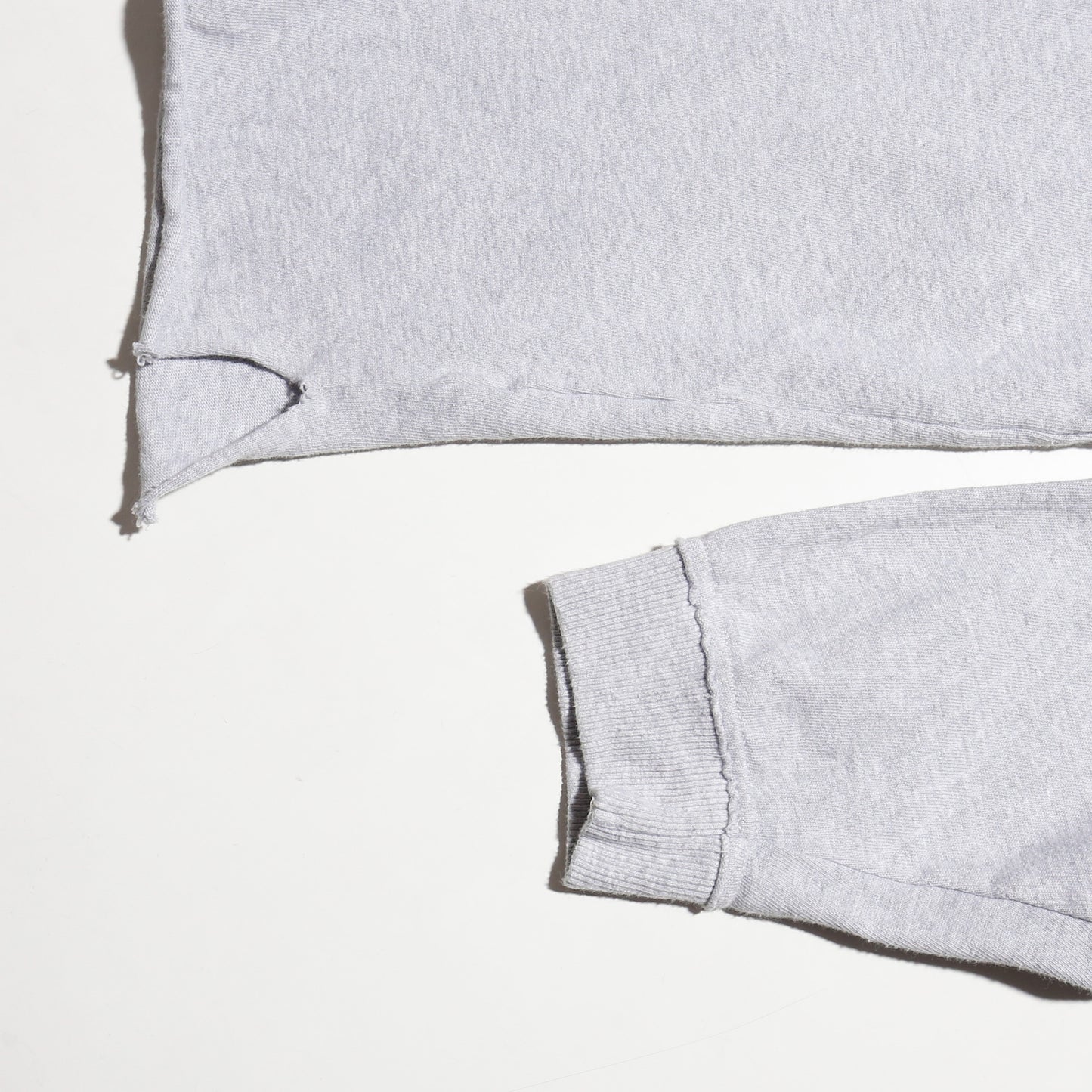 vintage lace up cotton hoodie