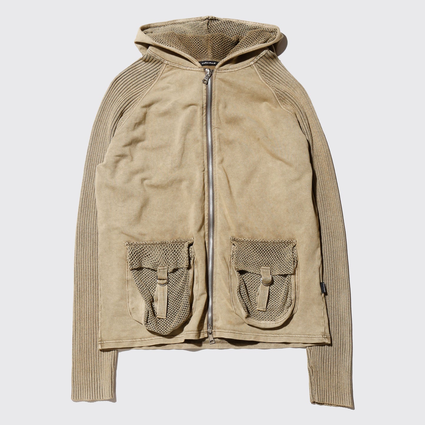 vintage hybrid utility hoodie