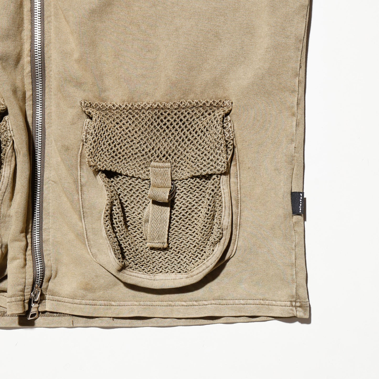 vintage hybrid utility hoodie