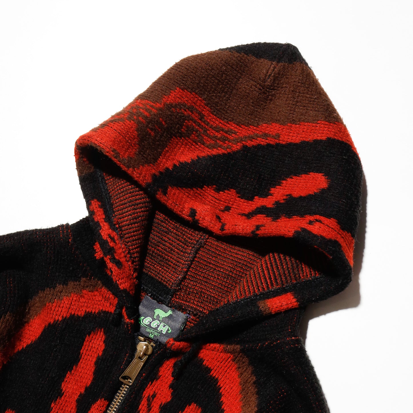 vintage 90-00's jerry garcia ecuador knit hoodie