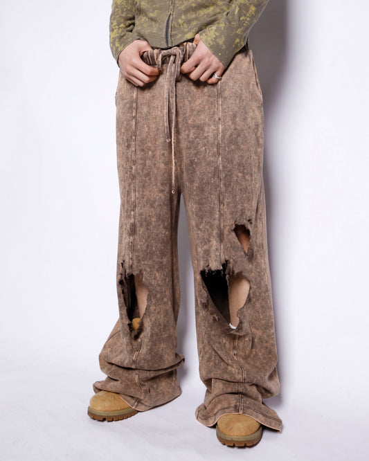 vintage acid broken sweat pants
