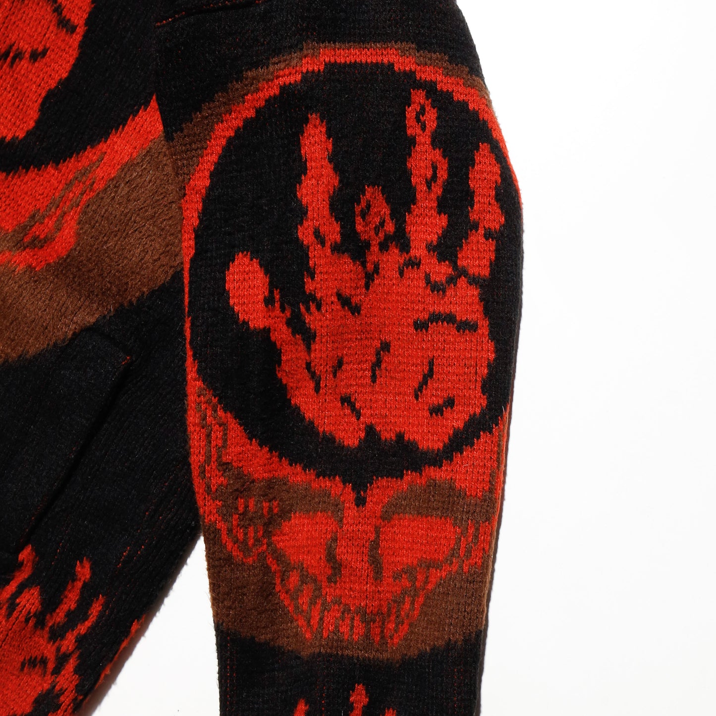 vintage 90-00's jerry garcia ecuador knit hoodie