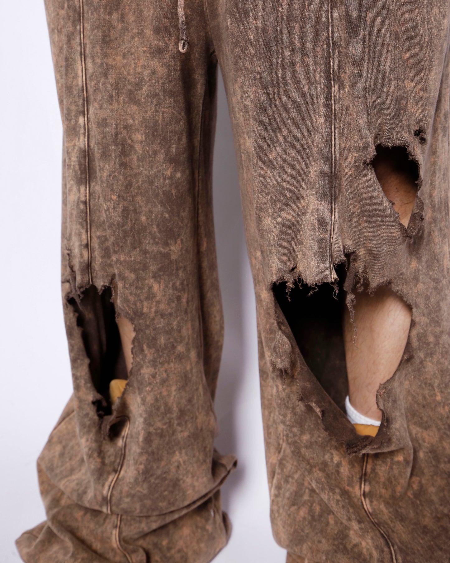 vintage acid broken sweat pants