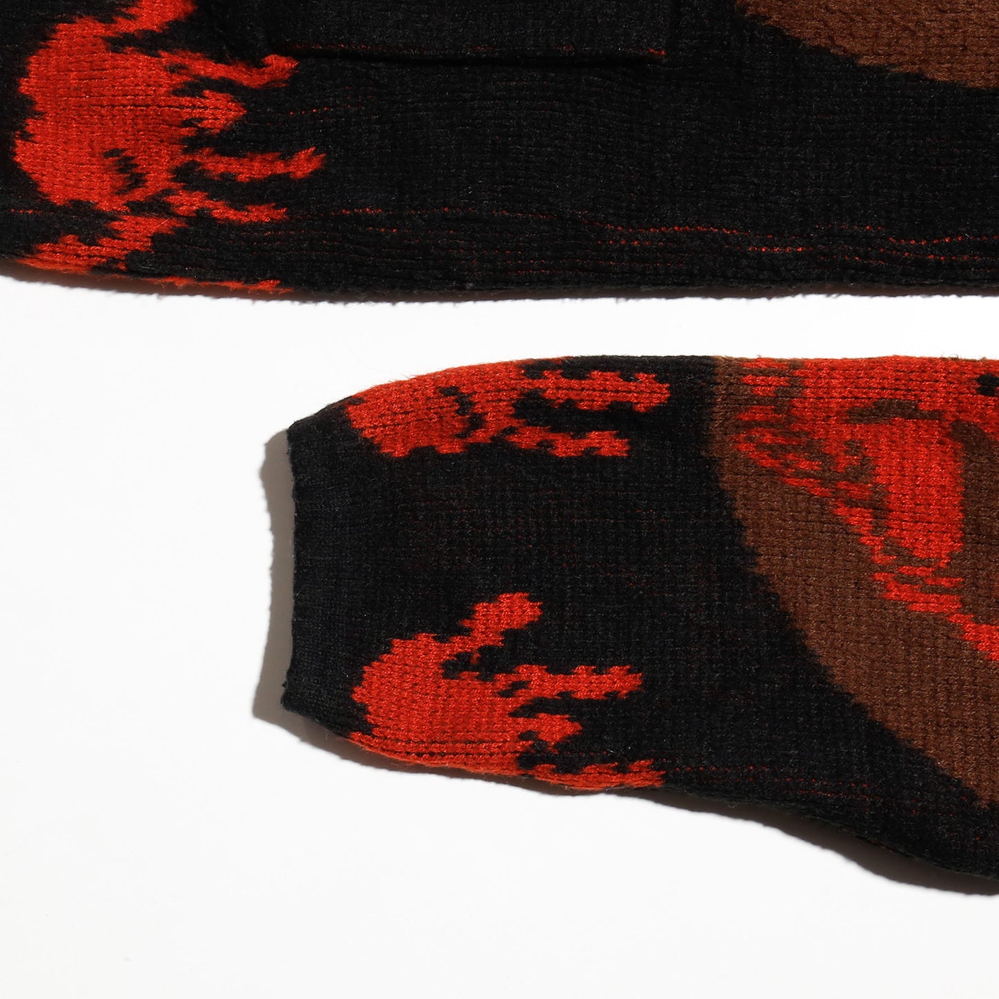 vintage 90-00's jerry garcia ecuador knit hoodie