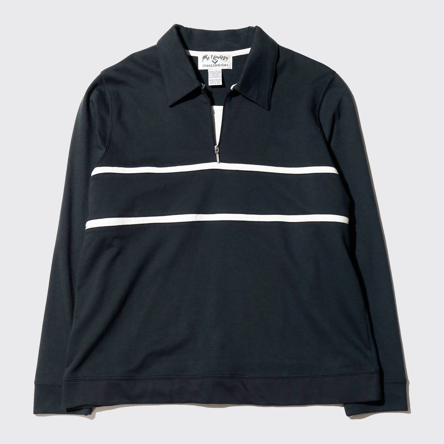vintage half zip line pullover