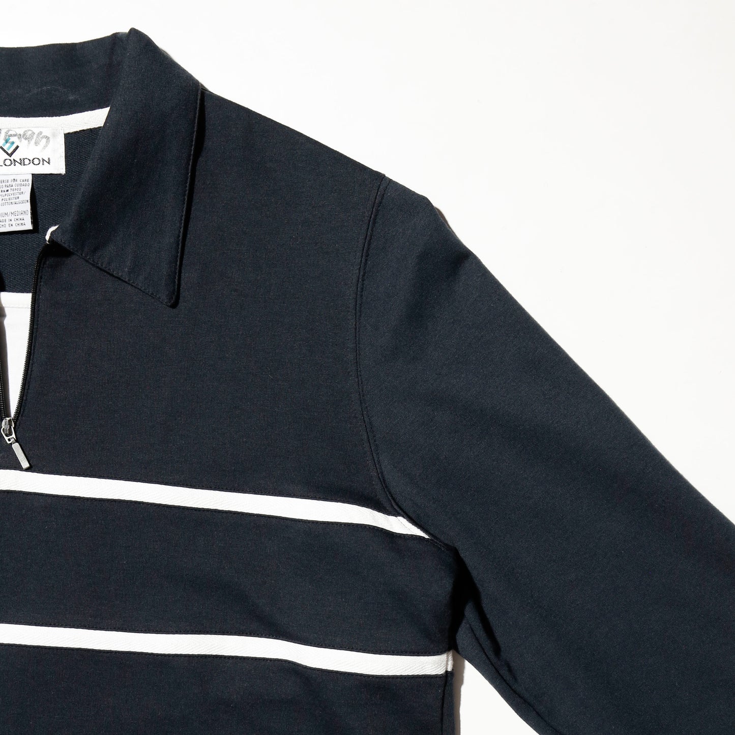 vintage half zip line pullover