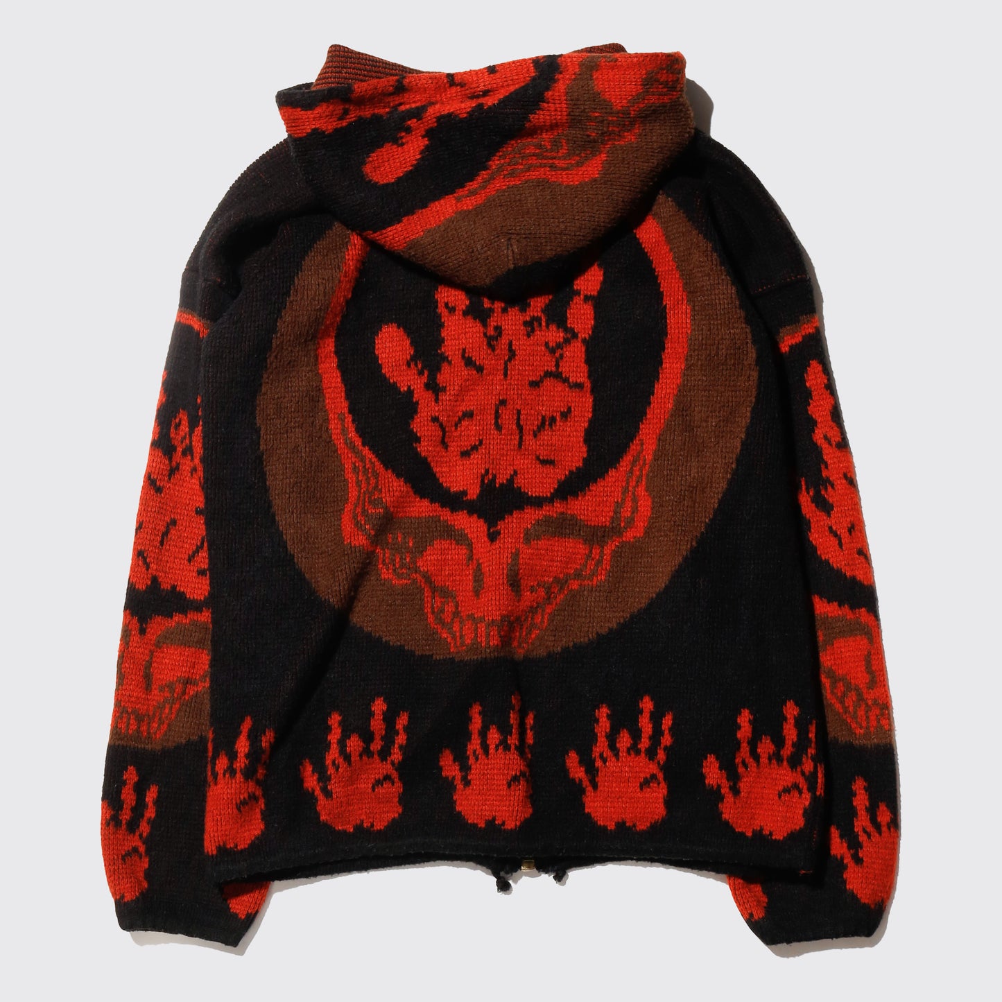 vintage 90-00's jerry garcia ecuador knit hoodie