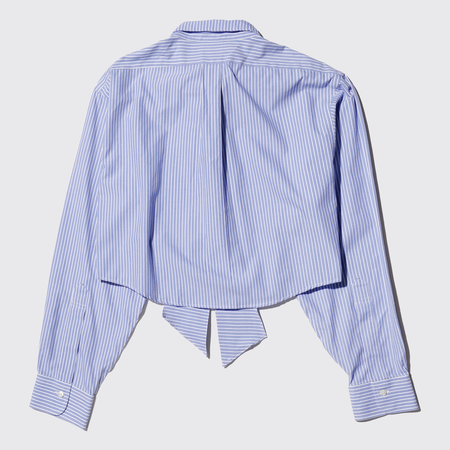 remake cropped bowtie shirt
