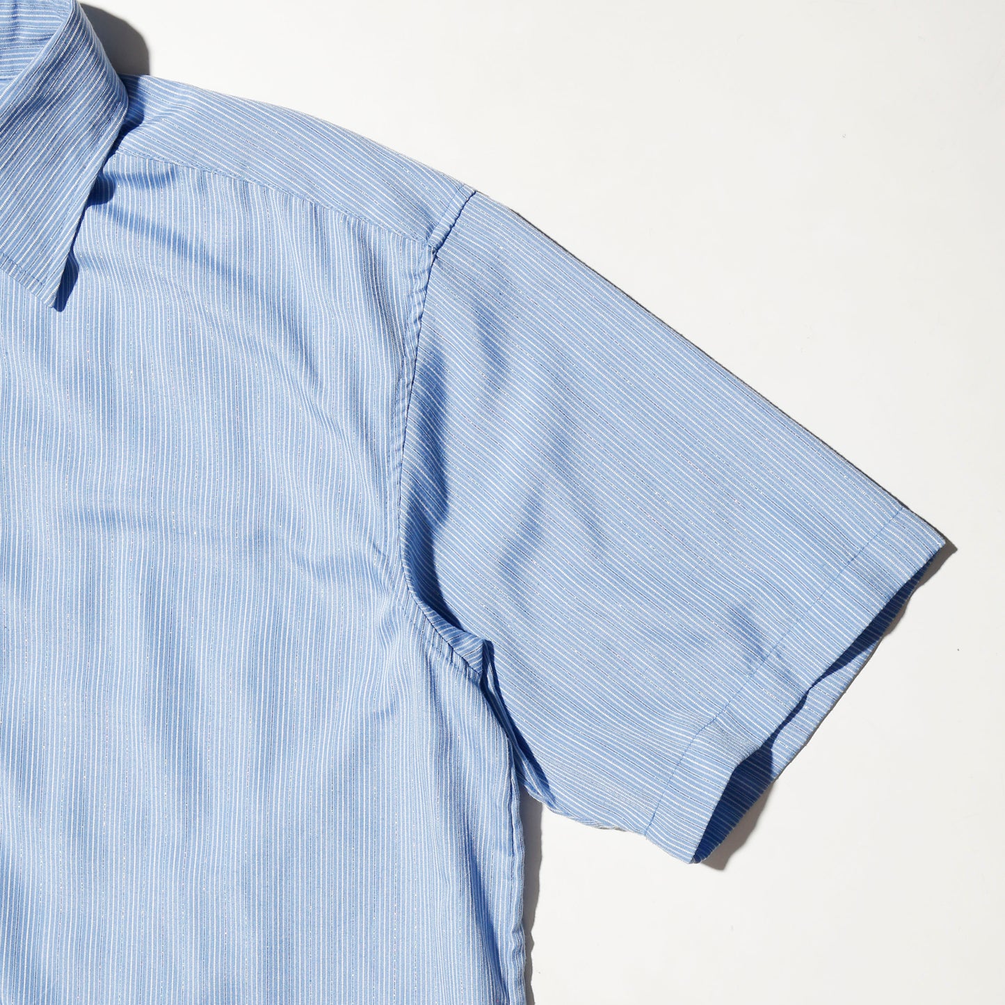 vintage lame stripe h/s shirt