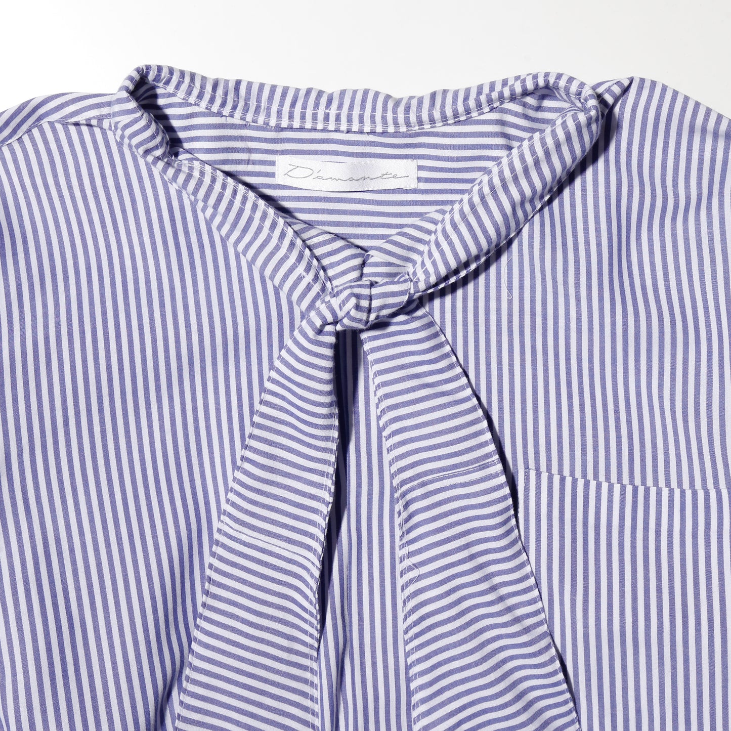 remake cropped bowtie shirt