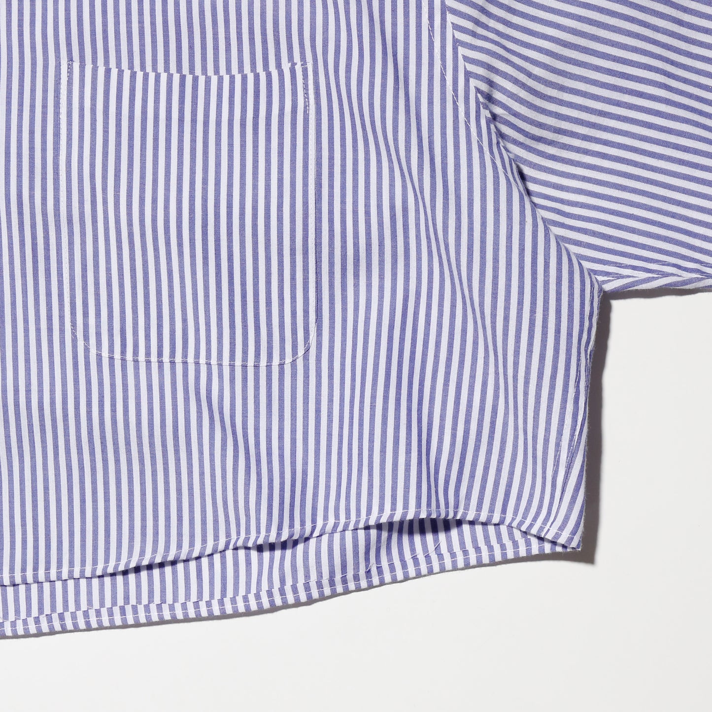 remake cropped bowtie shirt
