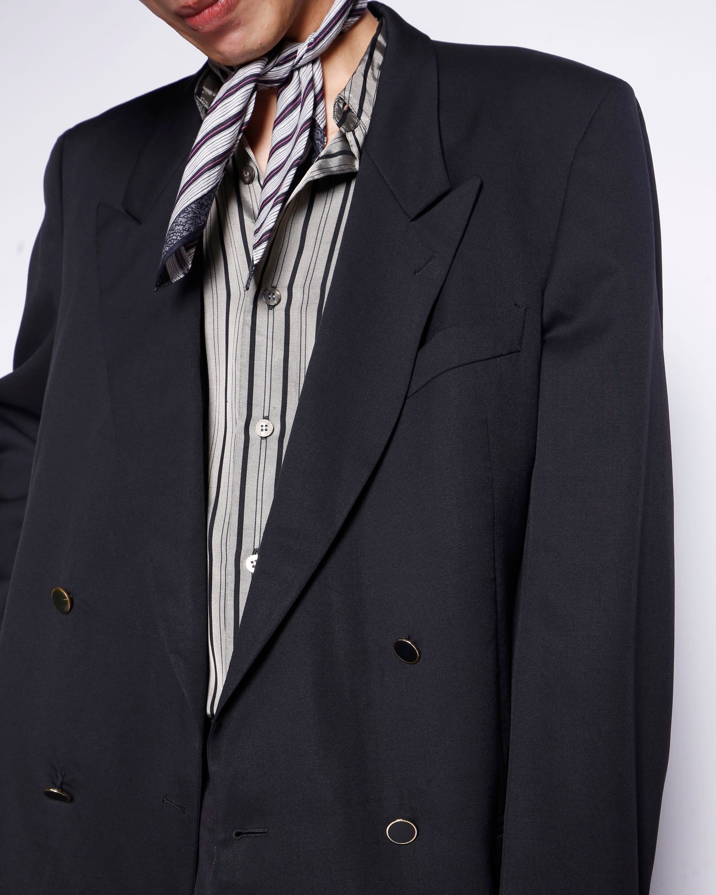 vintage 80's MANI by Giorgio Armani double breasted tailored jacket
