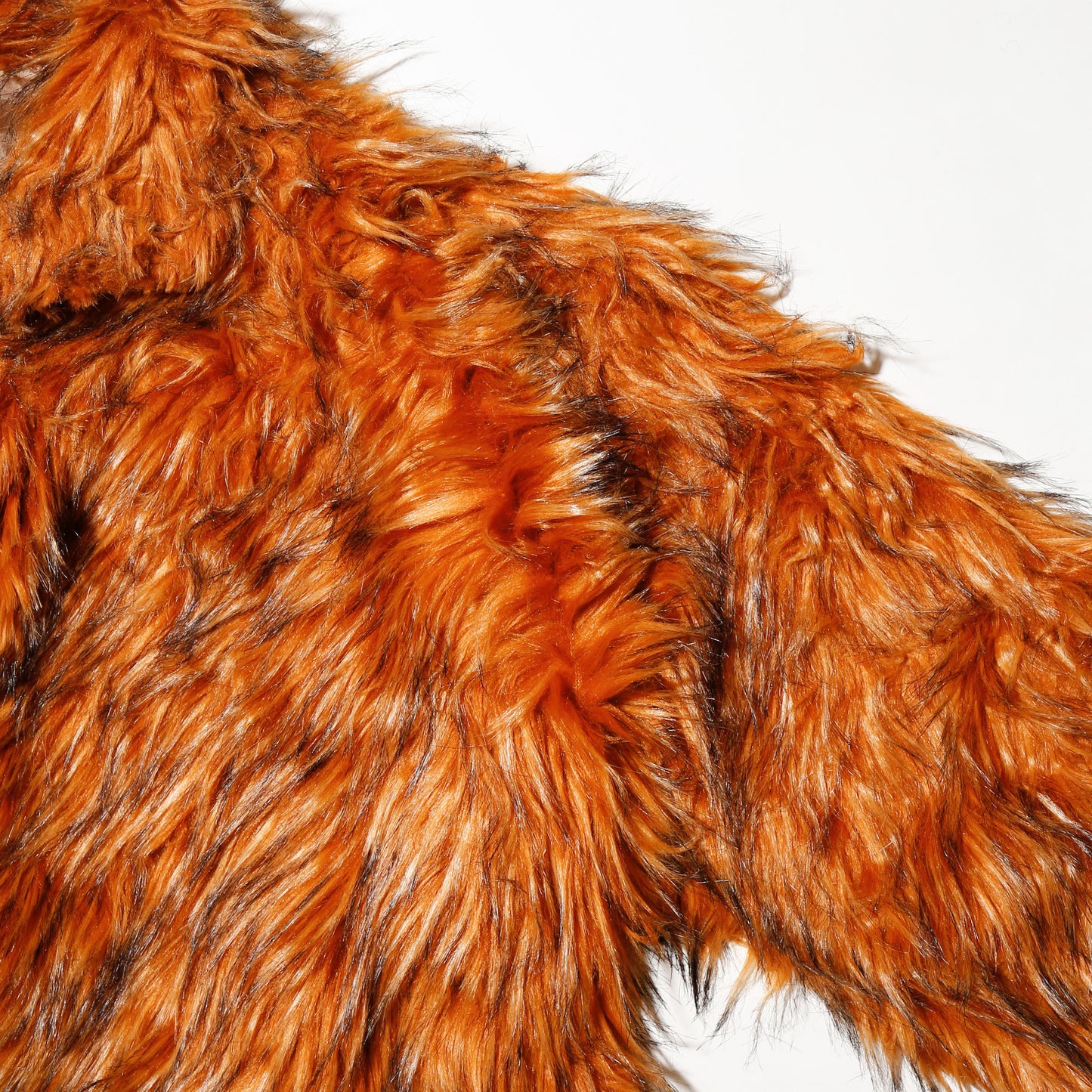 vintage tiger faux fur jacket