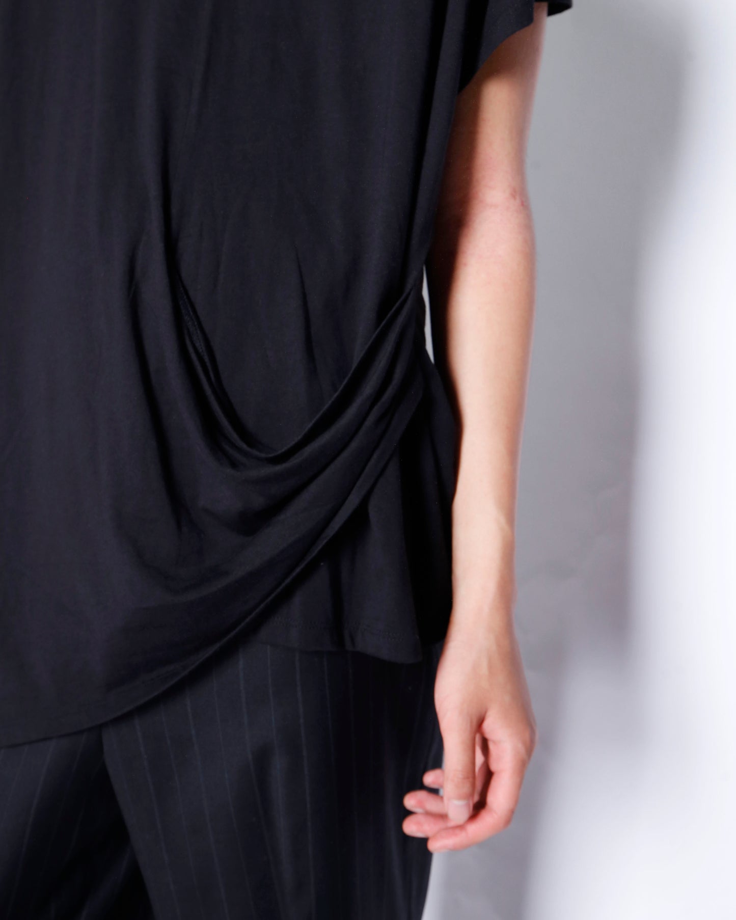 vintage calvin klein twisted drape h/s