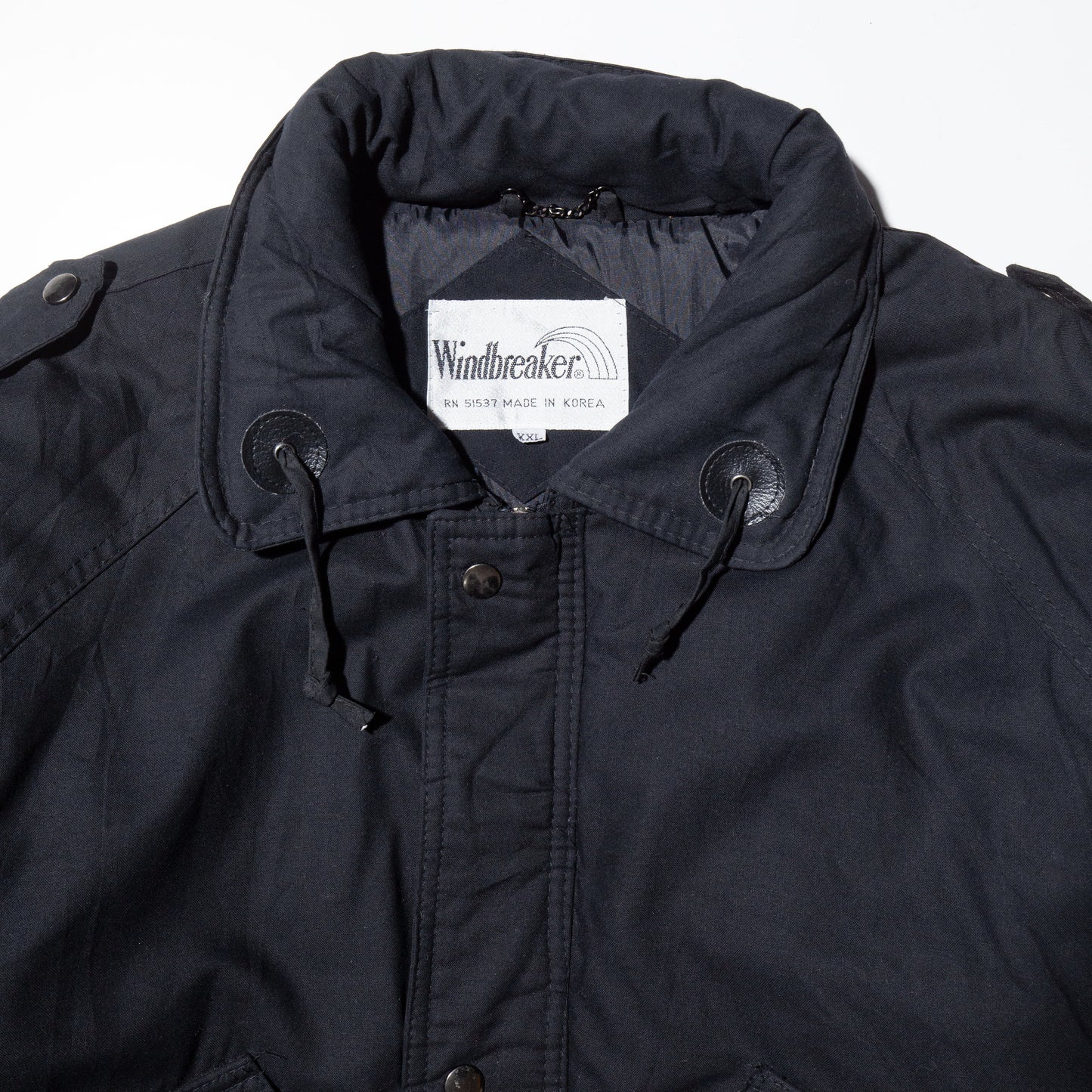 vintage padded aviator jacket