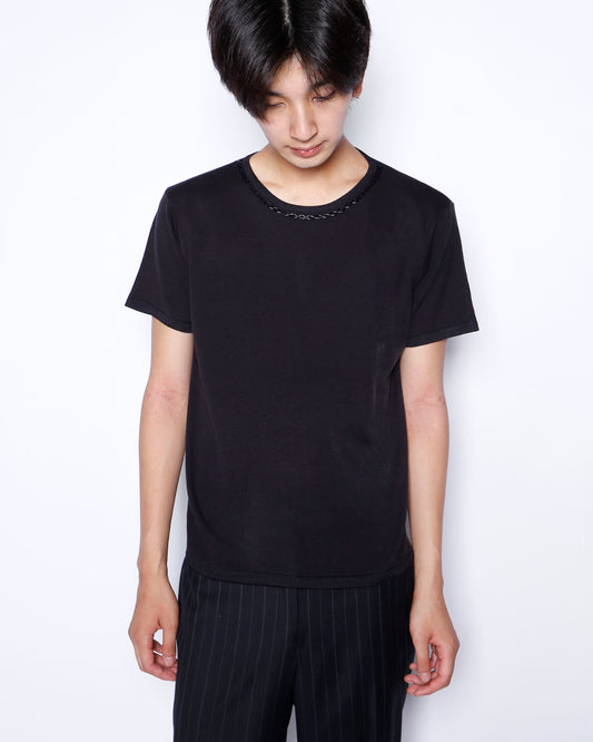 vintage ladder neck knit h/s