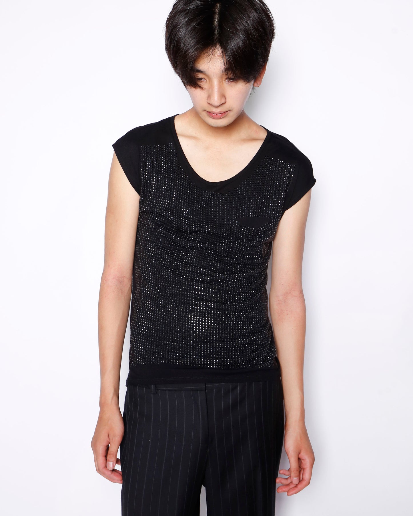 vintage shinny h/s cut sew