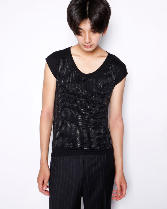 vintage shinny h/s cut sew