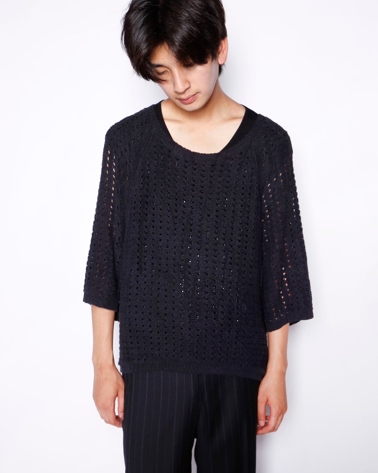 vintage hole summer sweater