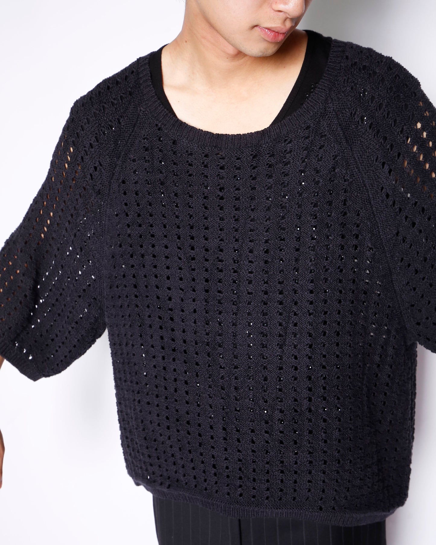 vintage hole summer sweater