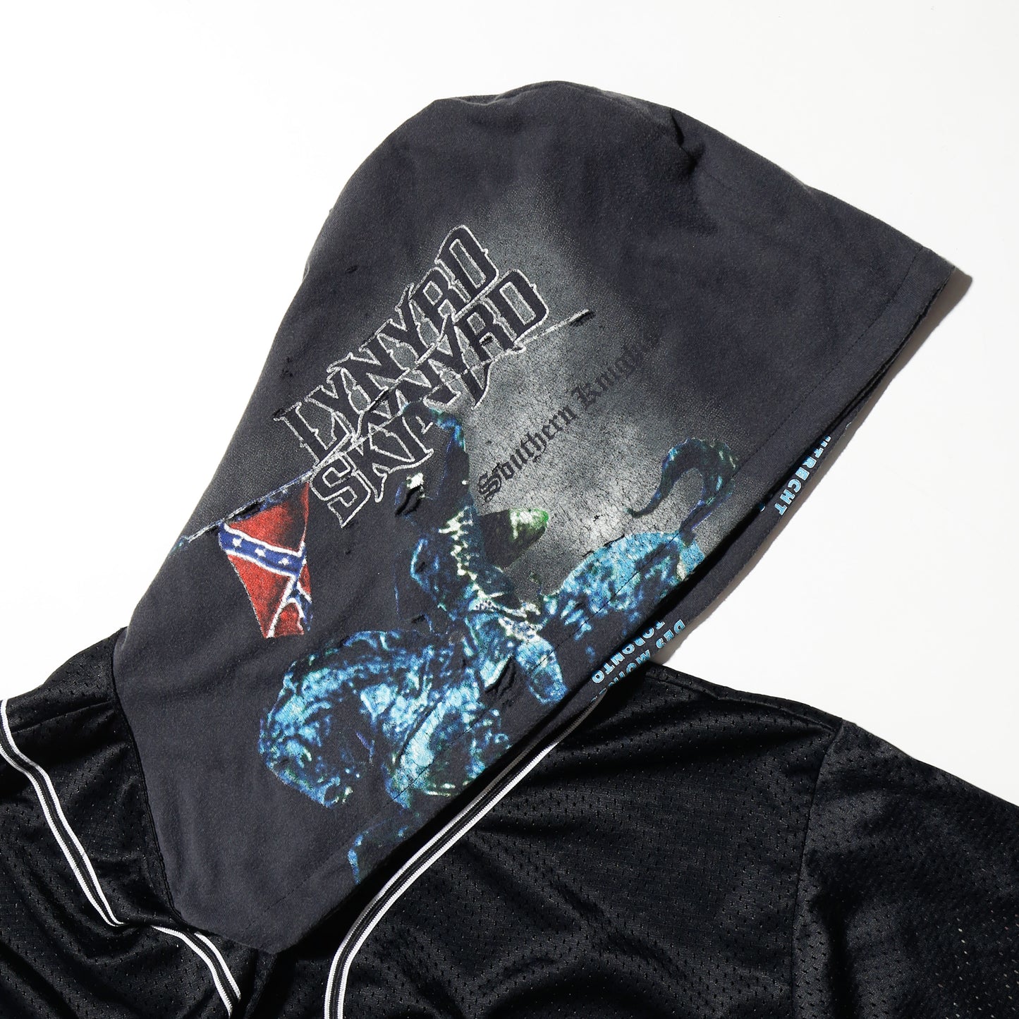 *one-off hybrid baseball hoodie