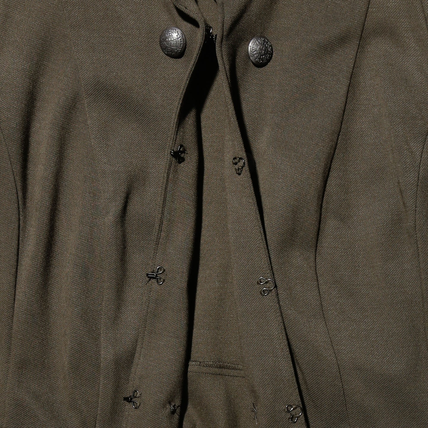 vintage hooked napoleon jacket