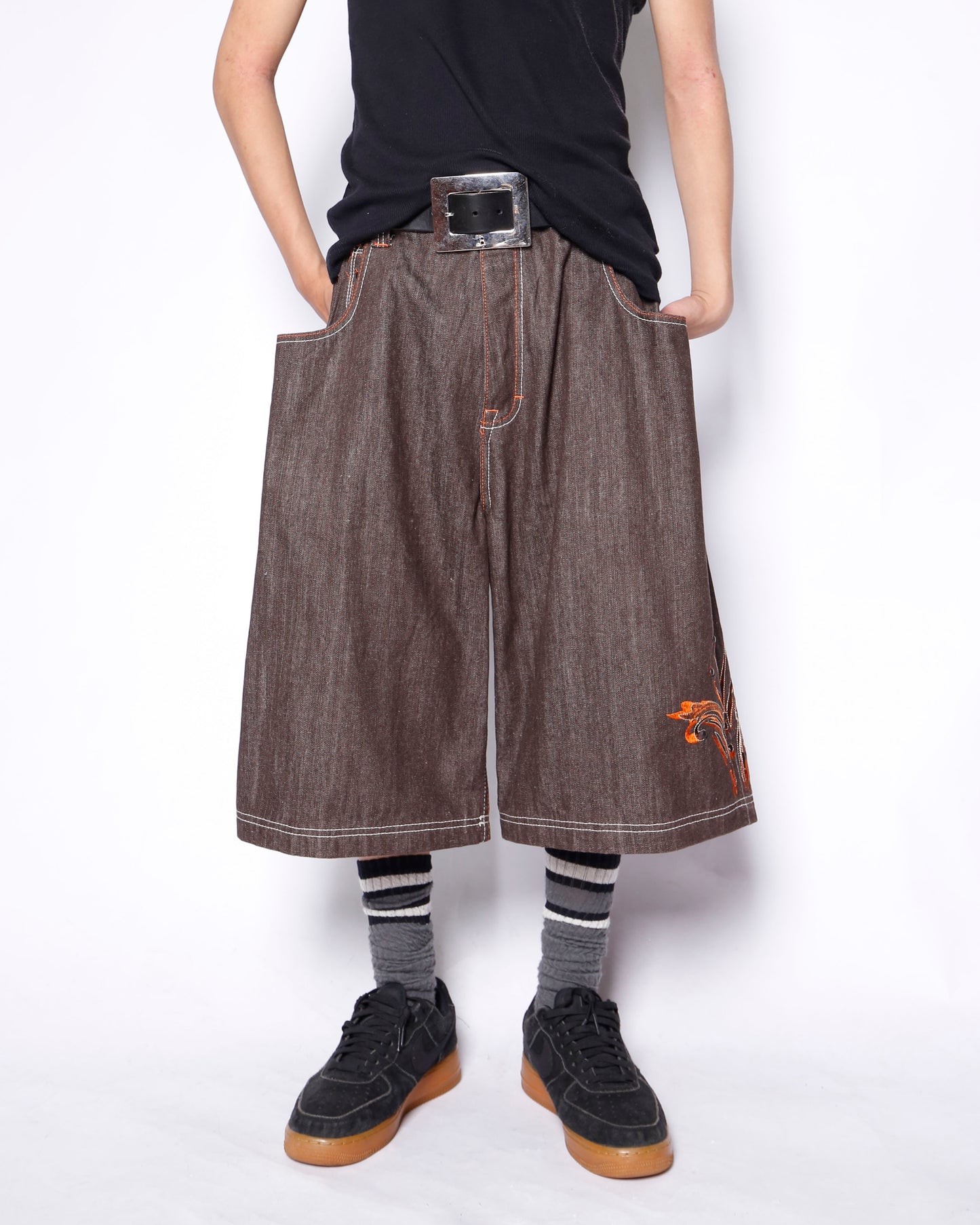 vintage knockout jeans alchemist denim bermuda shorts
