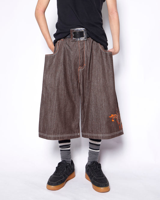 vintage knockout jeans alchemist denim bermuda shorts