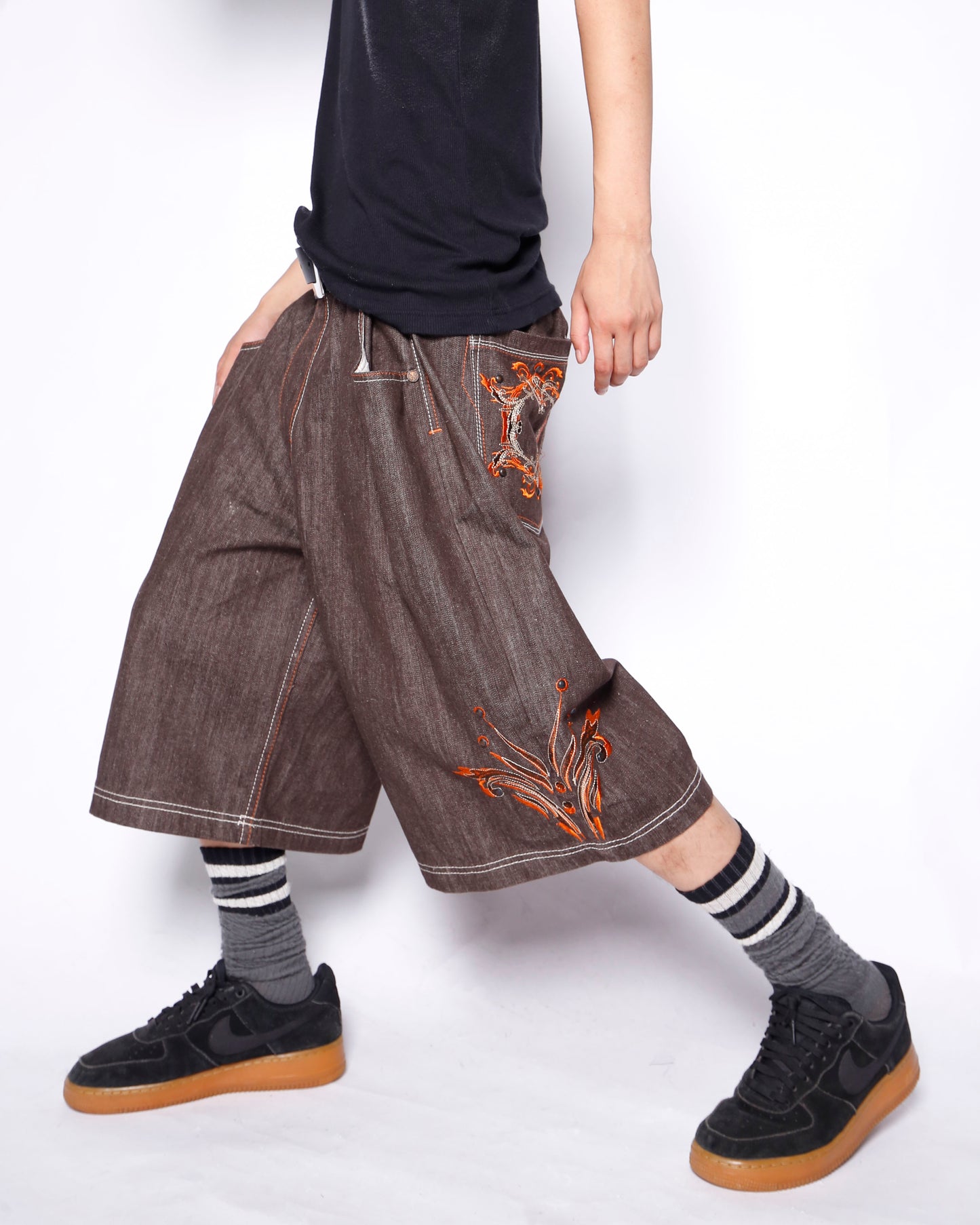 vintage knockout jeans alchemist denim bermuda shorts