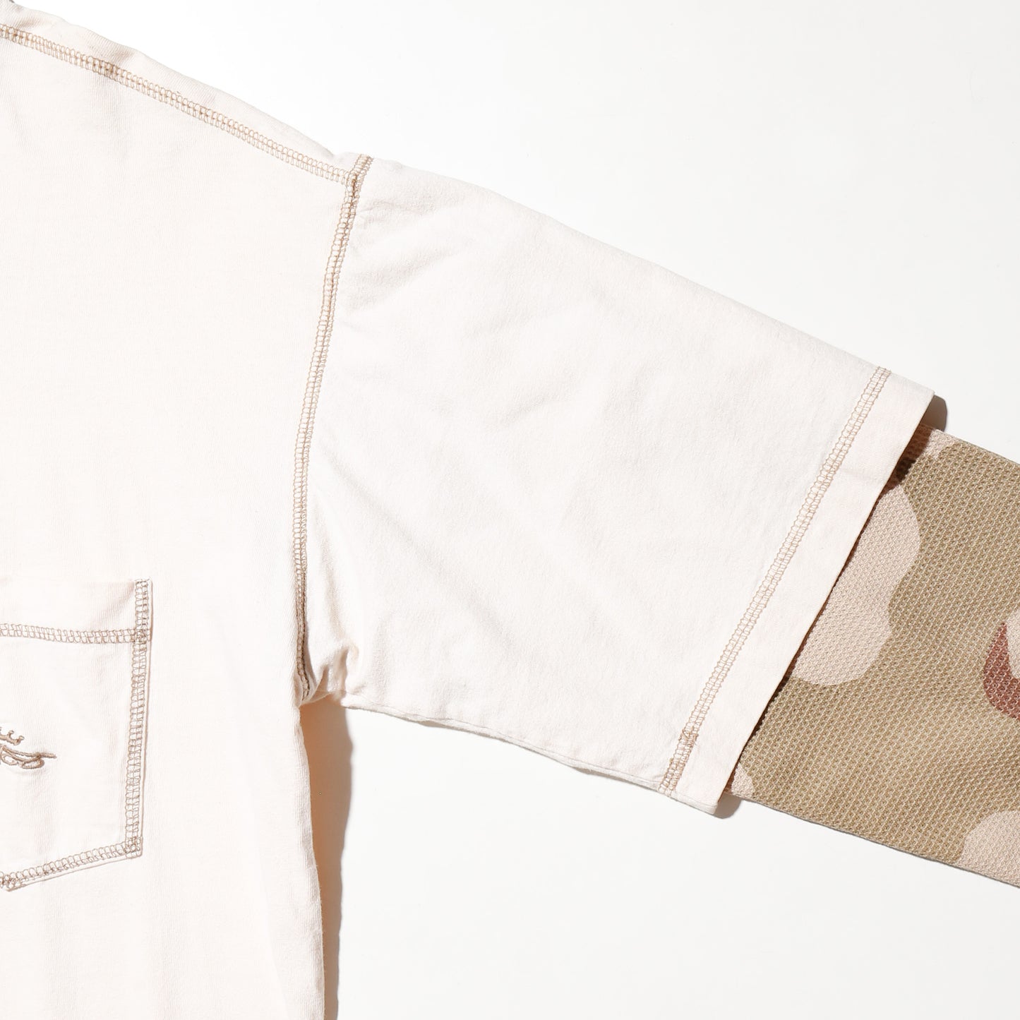 *one-off hybrid hoodie