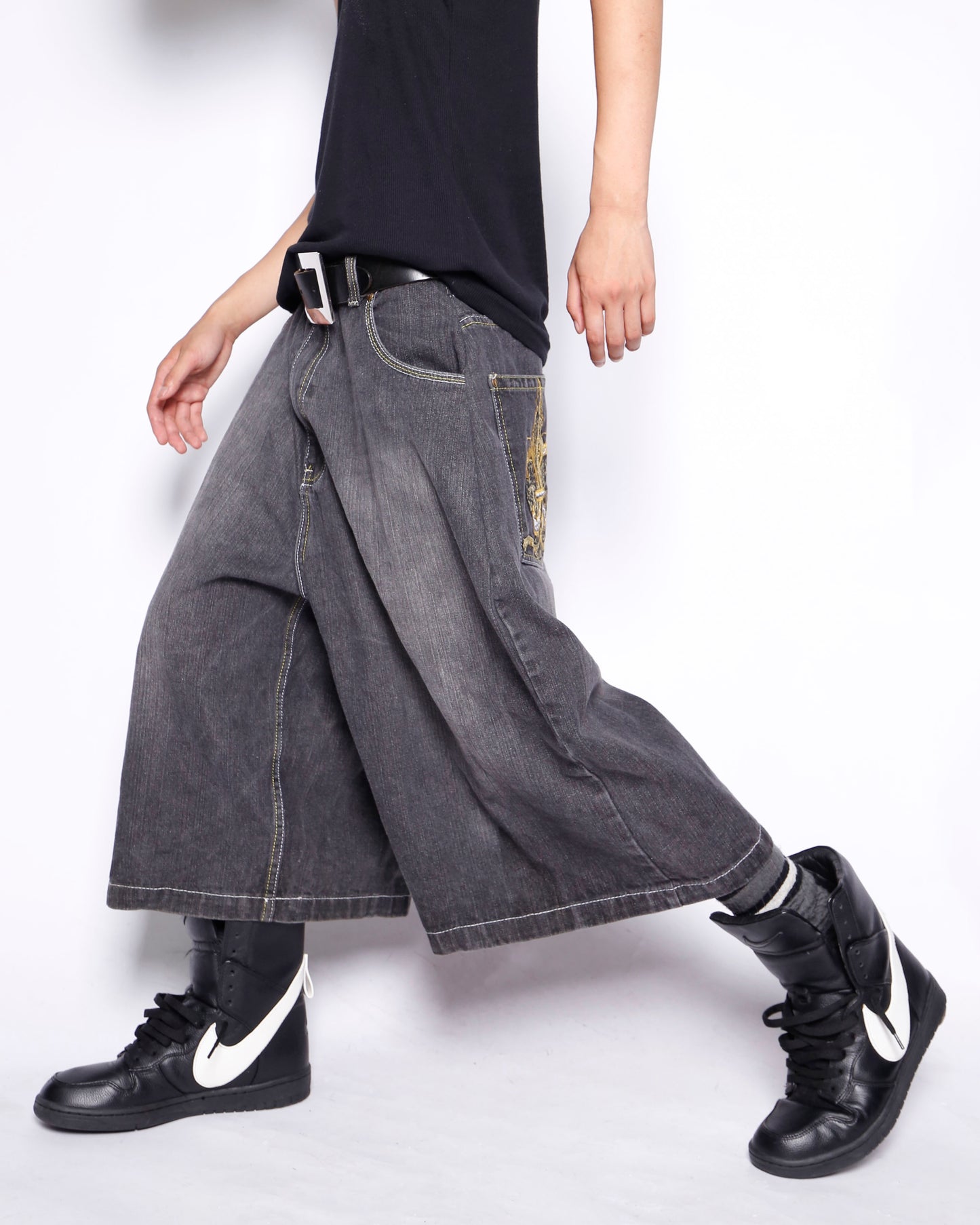 vintage denim bermuda shorts *resized