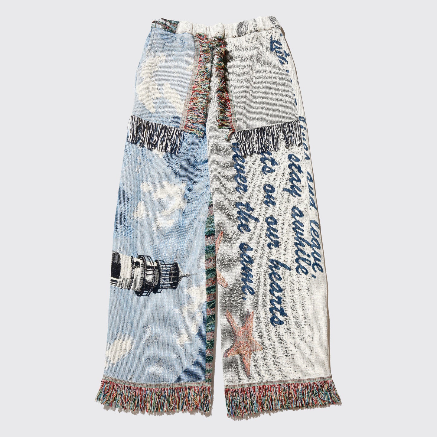 *one-off rug wide trousers