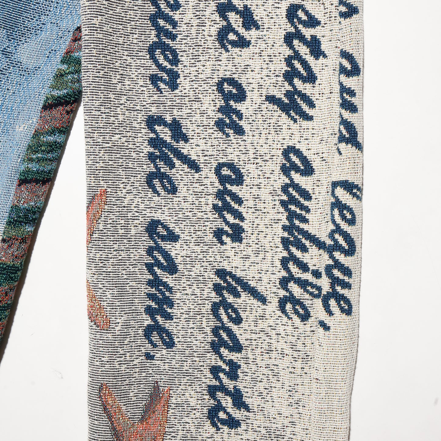 *one-off rug wide trousers