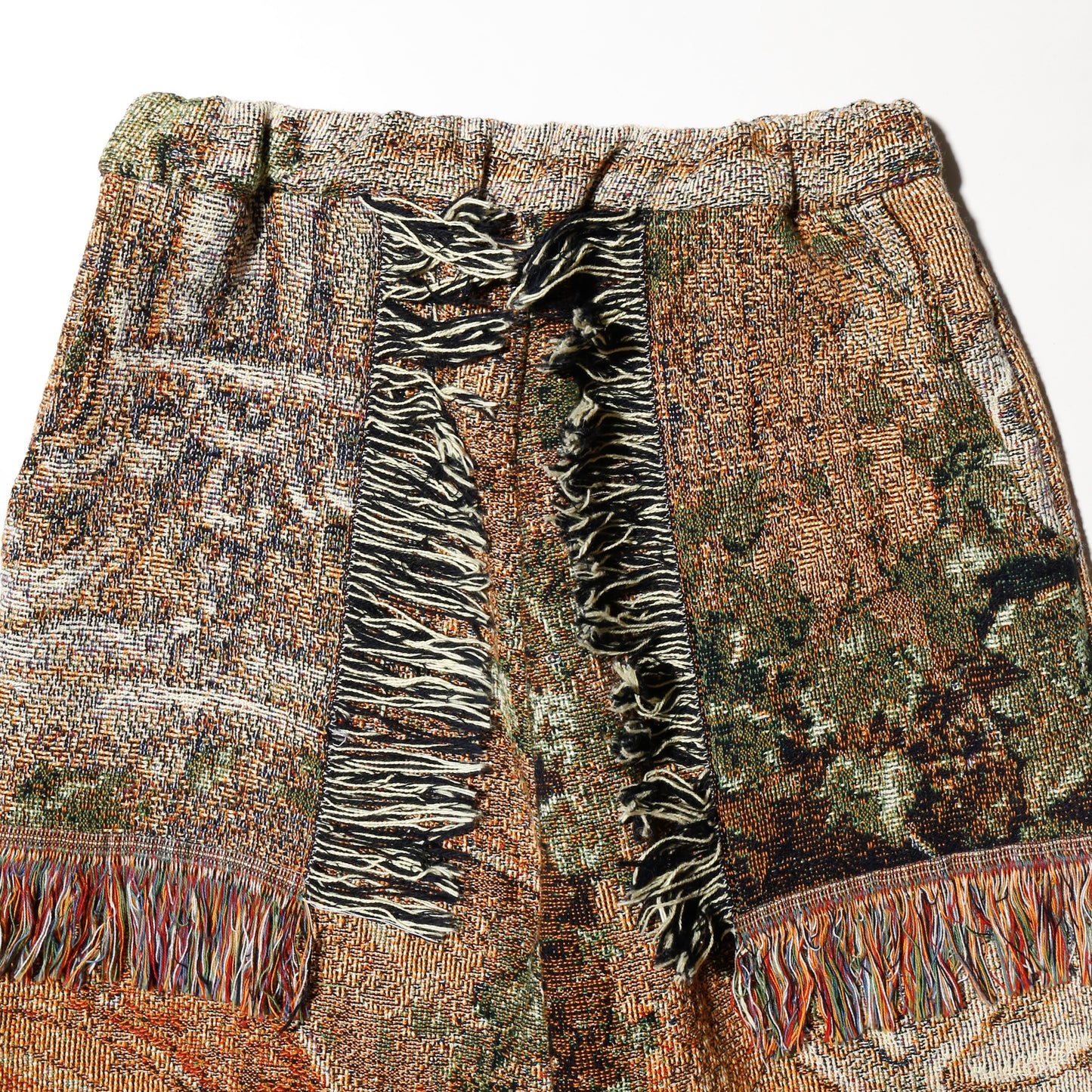 *one-off rug wide trousers