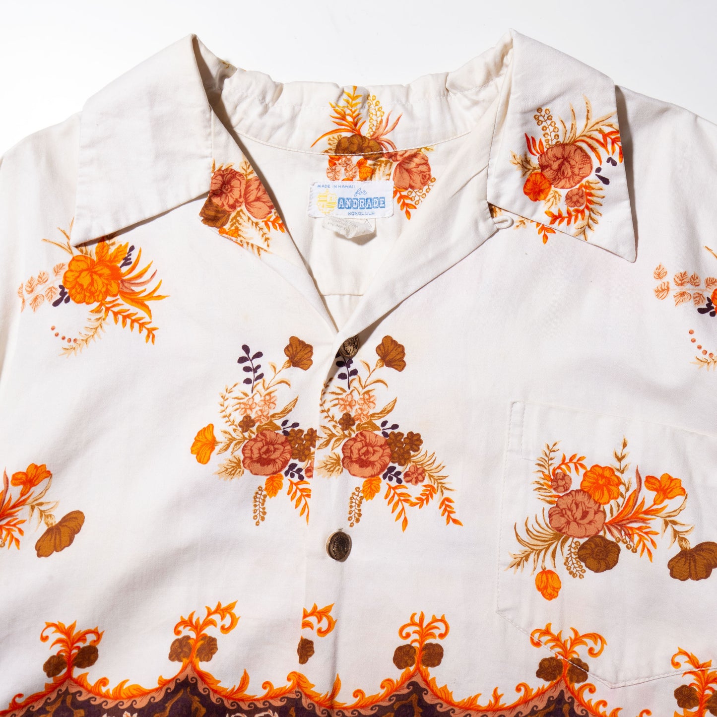vintage oriental Hawaiian shirt