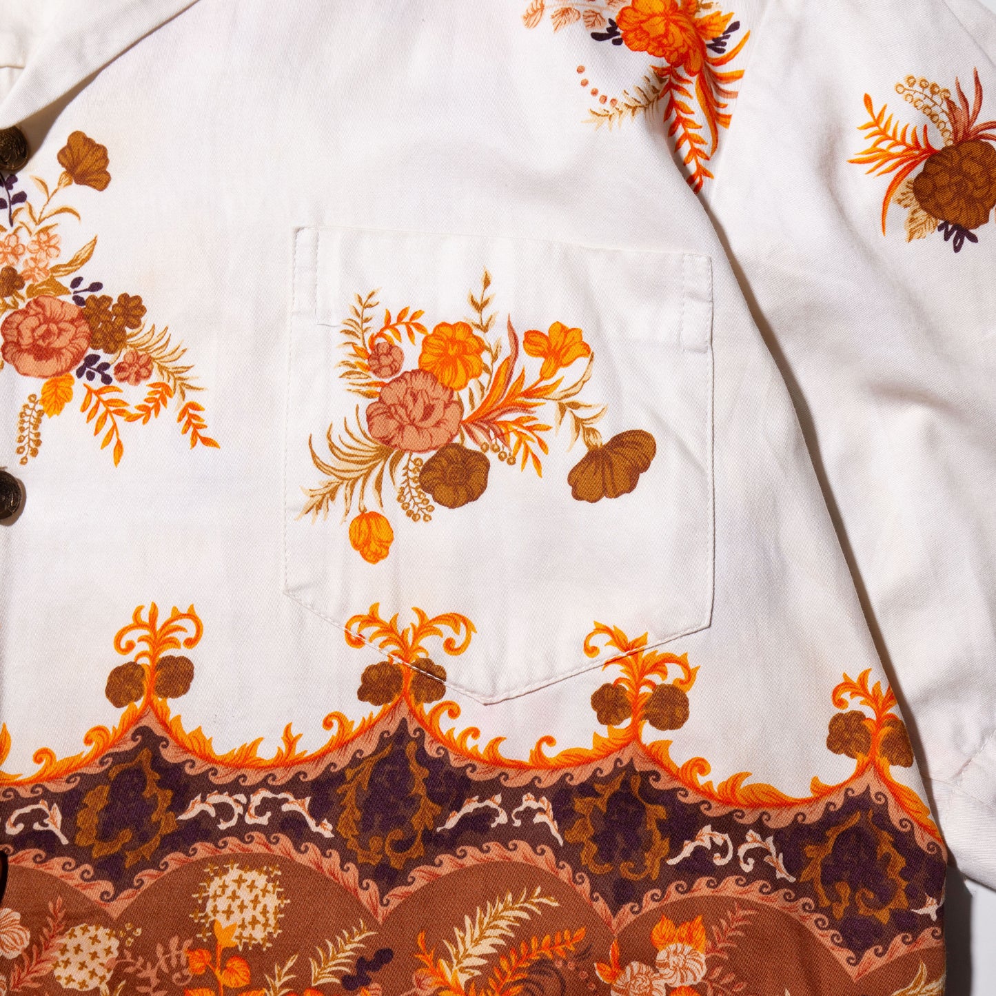 vintage oriental Hawaiian shirt